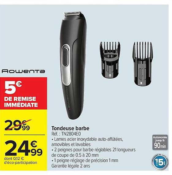 Tondeuse barbe