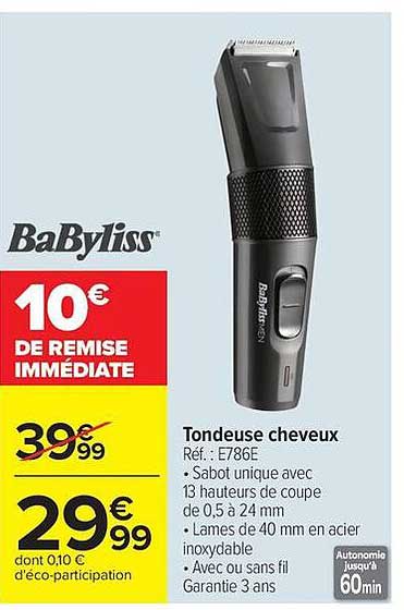 Tondeuse cheveux