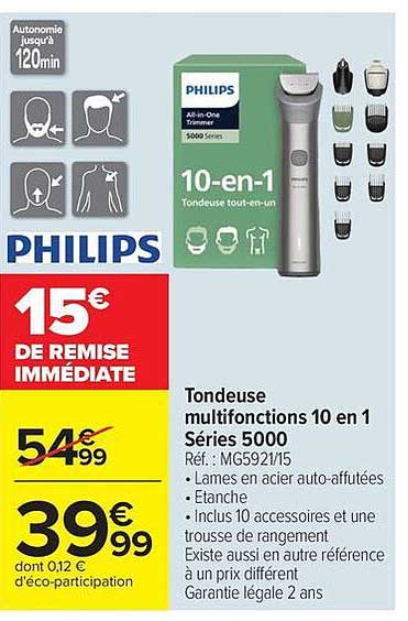 Tondeuse multifonctions 10 en 1 Séries 5000