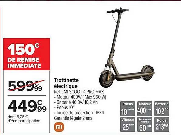 Trottinette électrique