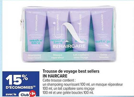 Trousse de voyage best sellers IN HAIRCARE
