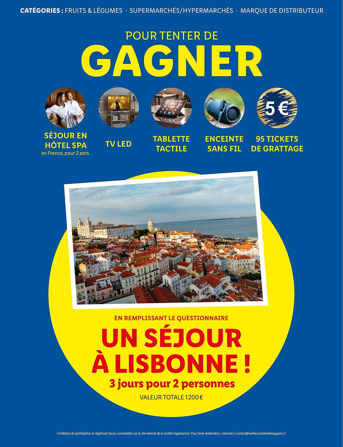 UN SÉJOUR À LISBONNE !
