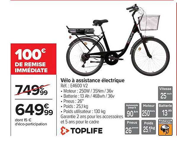 Vélo à assistance électrique