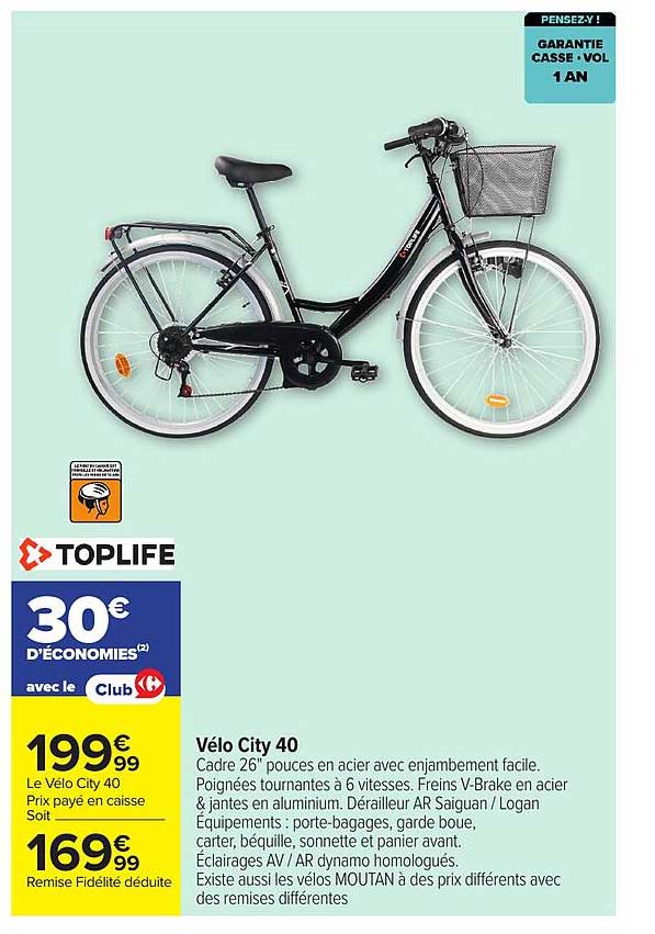Vélo City 40