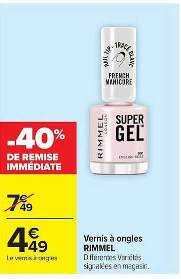 Vernis à ongles RIMMEL
