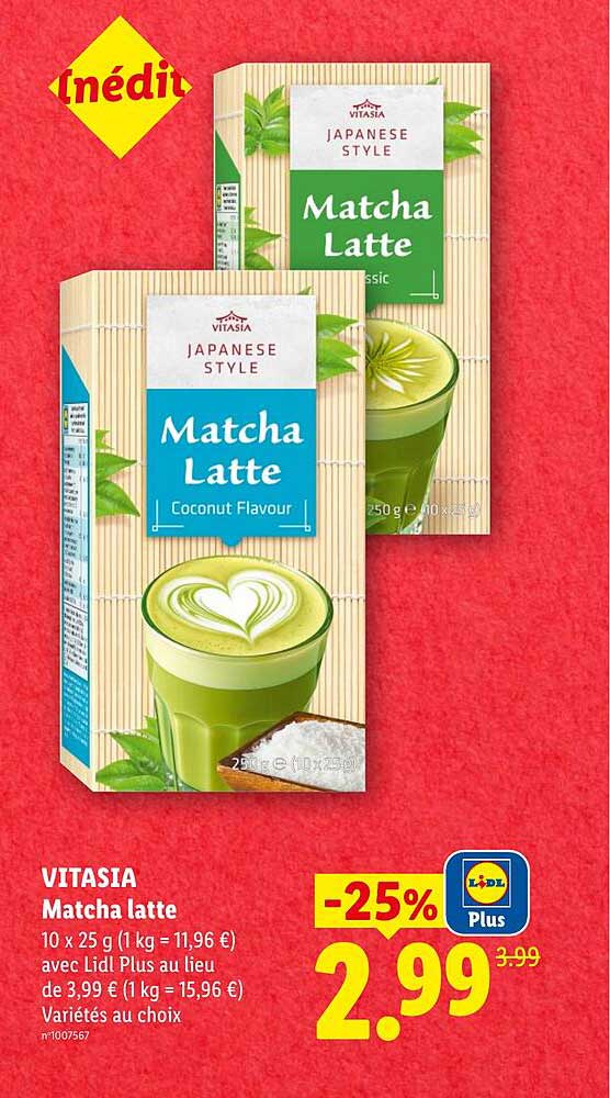 VITASIA Matcha latte