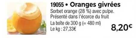 19055 • Oranges givrées