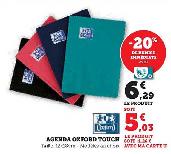 AGENDA OXFORD TOUCH