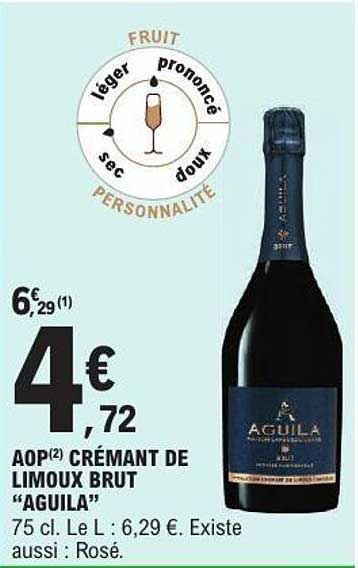 AOP(2) CRÉMANT DE LIMOUX BRUT "AGUILA"