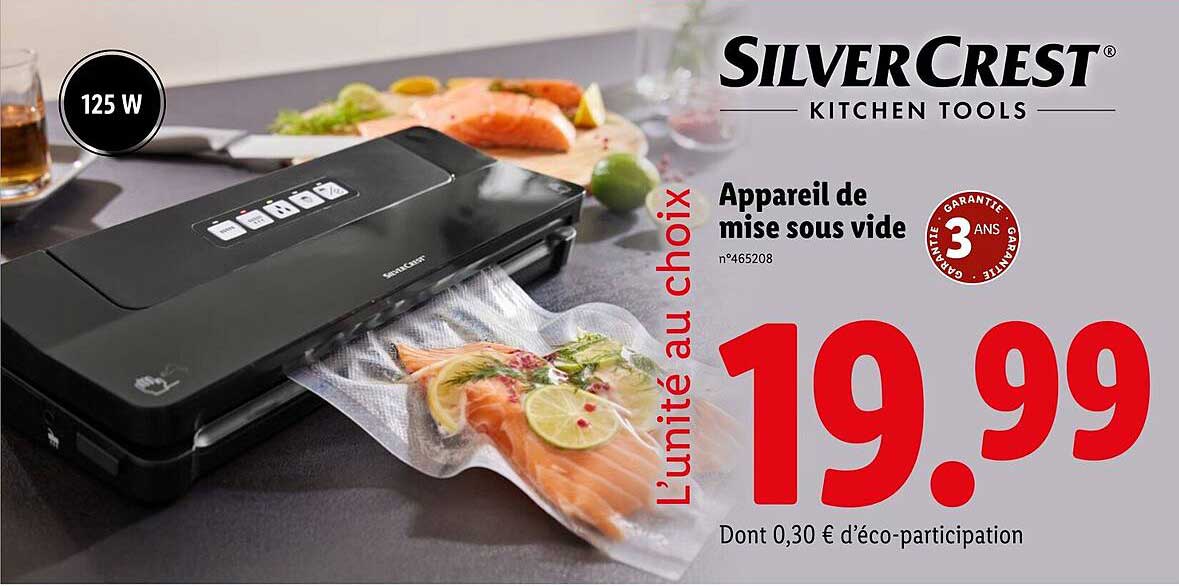 Appareil de mise sous vide