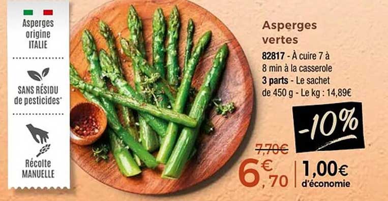Asperges vertes