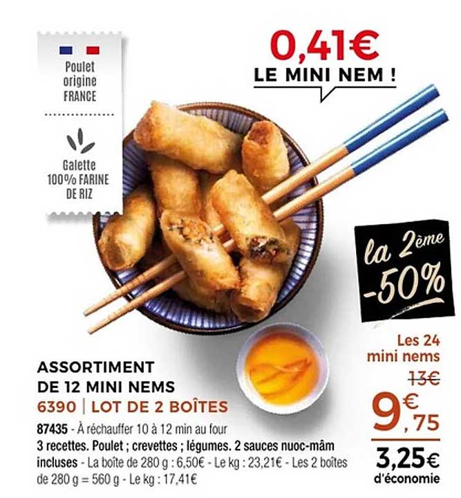 ASSORTIMENT DE 12 MINI NEMS