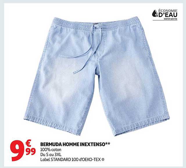 BERMUDA HOMME INEXTENSO**