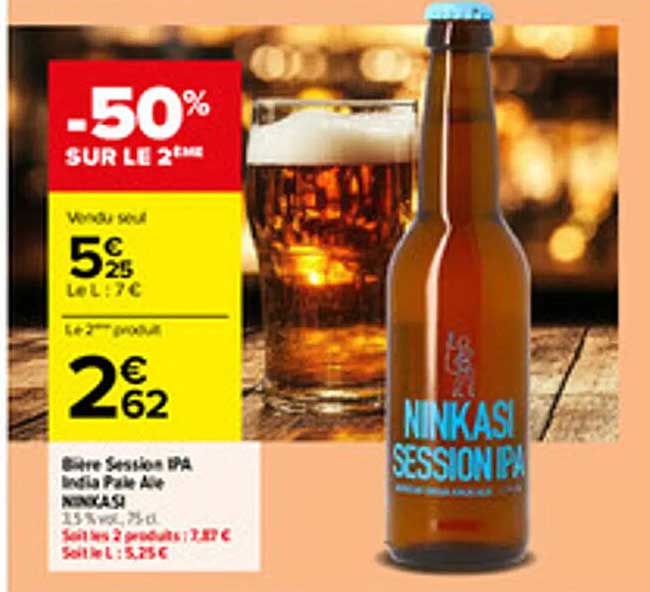 Bières Session IPA NINKASI