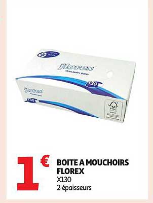 BOITE A MOUCHOIRS FLOREX