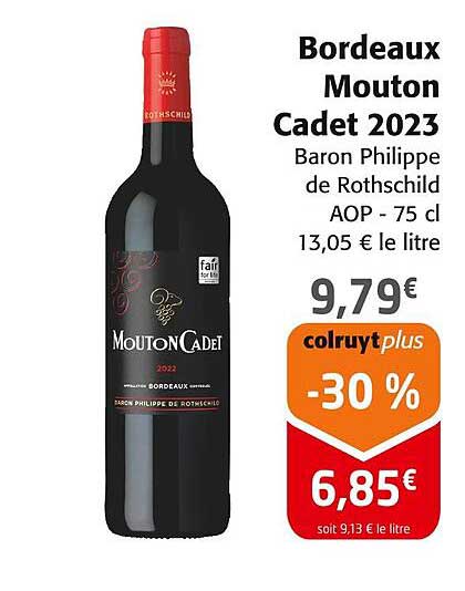 Bordeaux Mouton Cadet 2023