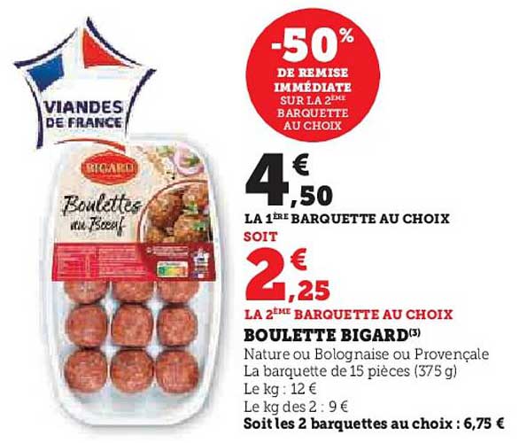 BOULETTE BIGARD