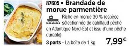 Brandade de morue parmentière