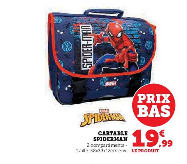 CARTABLE SPIDERMAN