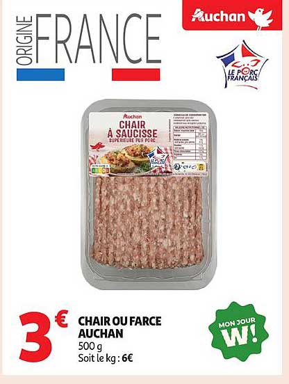 CHAIR OU FARCE AUCHAN