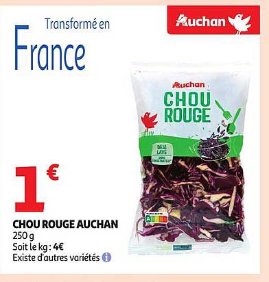 CHOU ROUGE AUCHAN