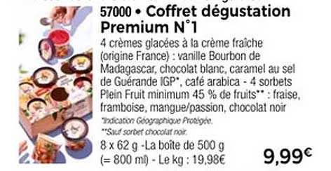Coffret dégustation Premium N°1