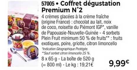 Coffret dégustation Premium N°2