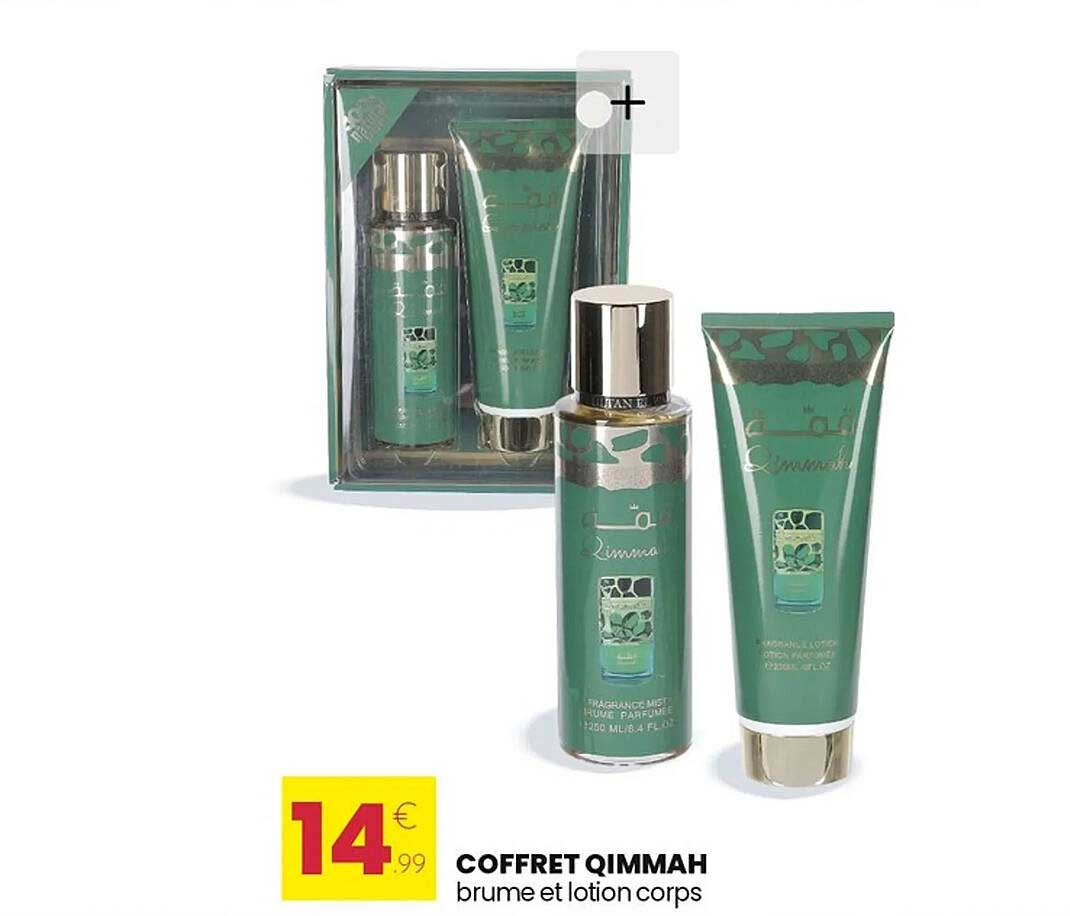COFFRET QIMMAH brume et lotion corps