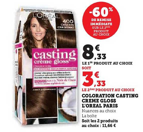COLORATION CASTING CREME GLOSS L'OREAL PARIS