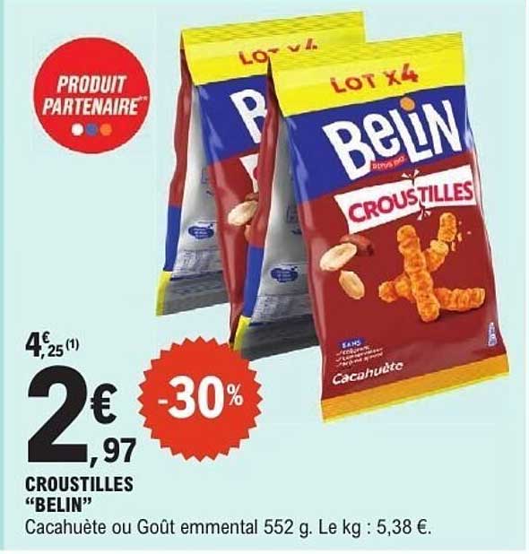 CROUSTILLES "BELIN"