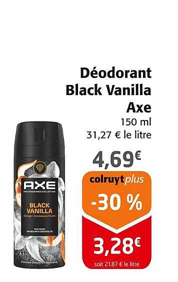 Déodorant Black Vanilla Axe