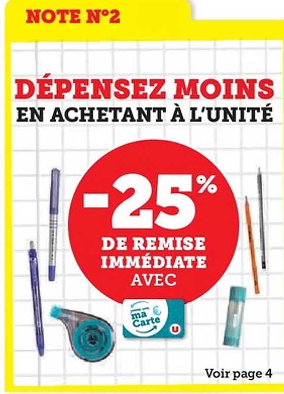 DÉPENSEZ MOINS EN ACHETANT À L’UNITÉ