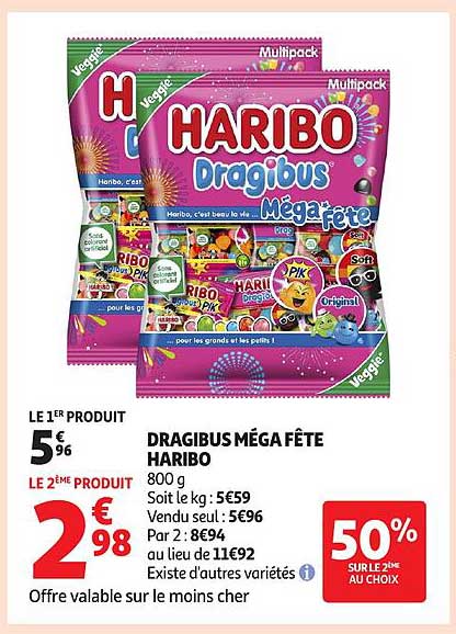 DRAGIBUS MÉGA FÊTE HARIBO
