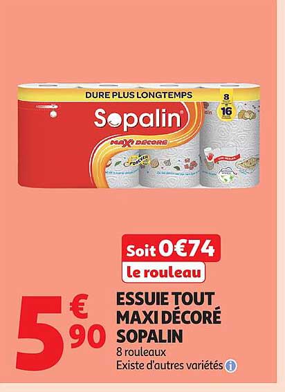 ESSUIE TOUT MAXI DÉCORÉ SOPALIN