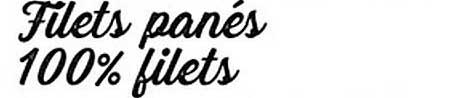 Filets panés 100% filets