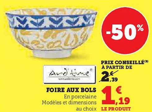 FOIRE AUX BOLS