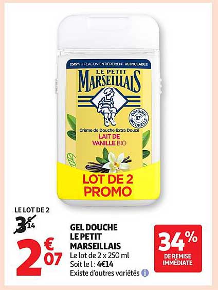 GEL DOUCHE LE PETIT MARSEILLAIS