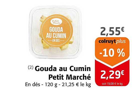 Gouda au Cumin Petit Marché