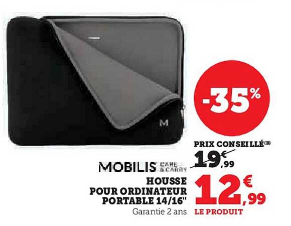 Housse pour ordinateur portable 14/16"