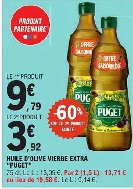 HUILE D'OLIVE VIERGE EXTRA "PUGET"