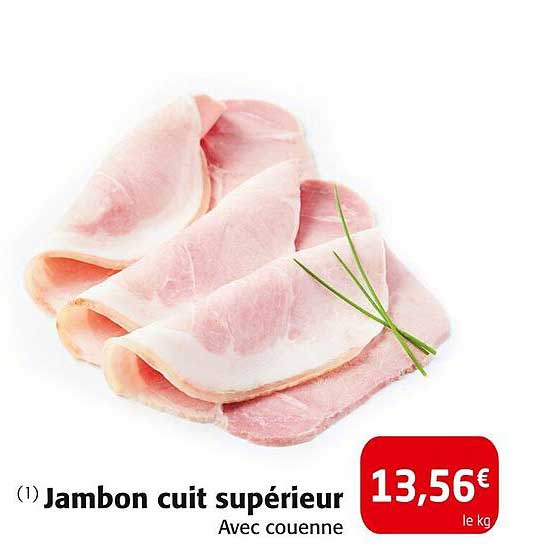 Jambon cuit supérieur