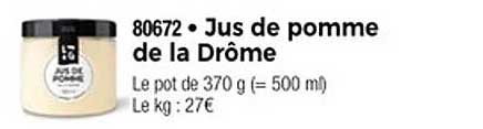 Jus de pomme de la Drôme