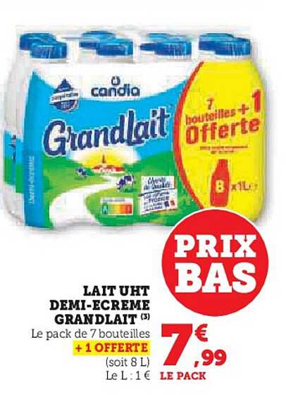 LAIT UHT DEMI-ECREME GRANDLAIT (3)