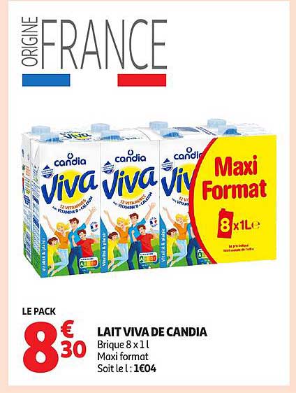 LAIT VIVA DE CANDIA
