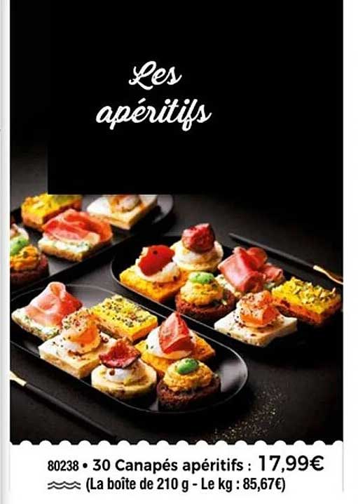 Les apéritifs
