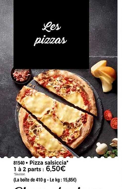 Les pizzas