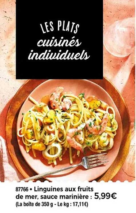LES PLATS cuisinés individuels