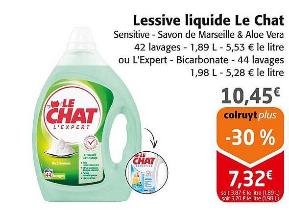 Lessive liquide Le Chat