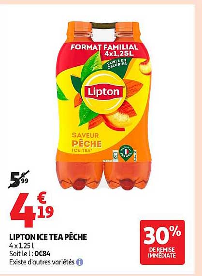 LIPTON ICE TEA PÊCHE