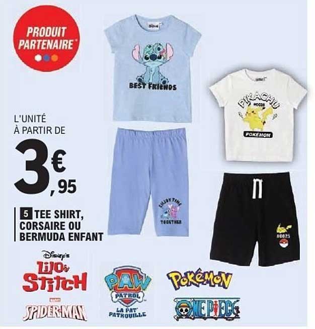 L'UNITE À PARTIR DE 3€95